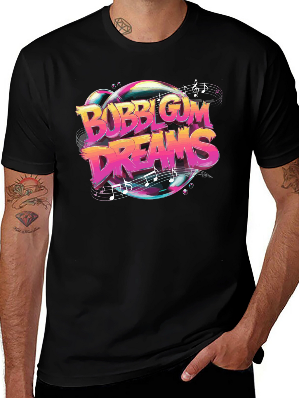 Bubblegum Dreams Graphic T-Shirt