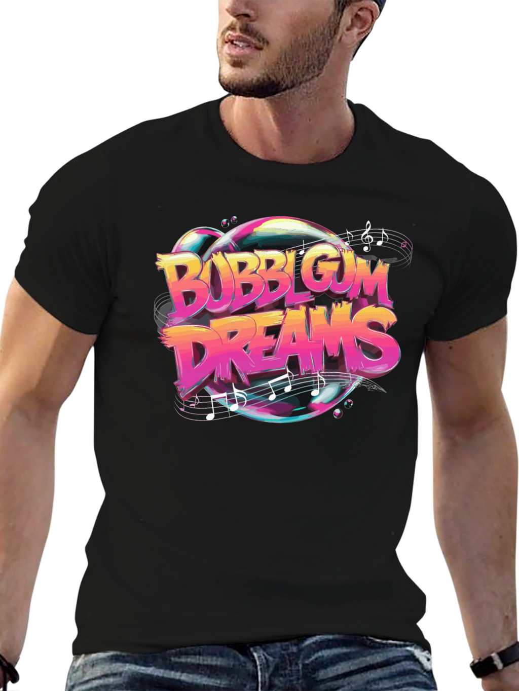 Bubblegum Dreams Graphic T-Shirt