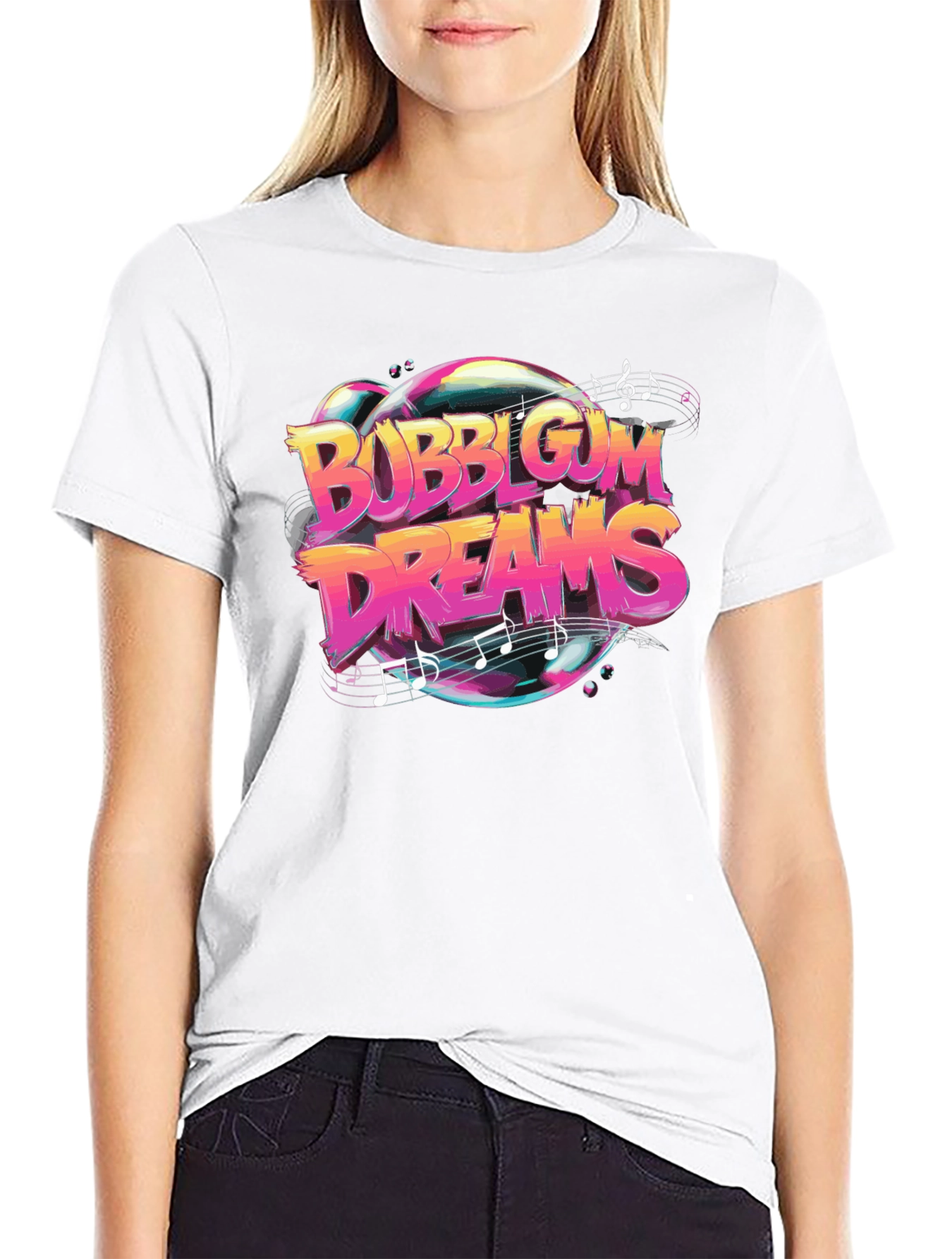 Bubblegum Dreams Graphic T-Shirt