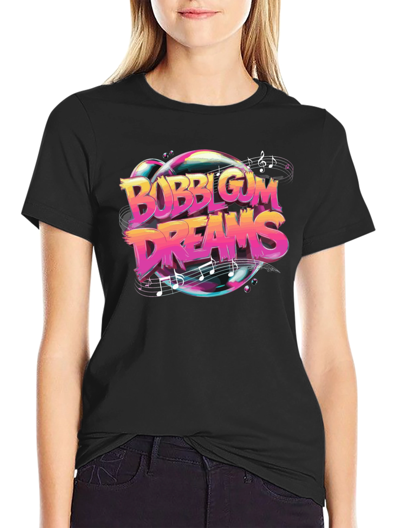 Bubblegum Dreams Graphic T-Shirt