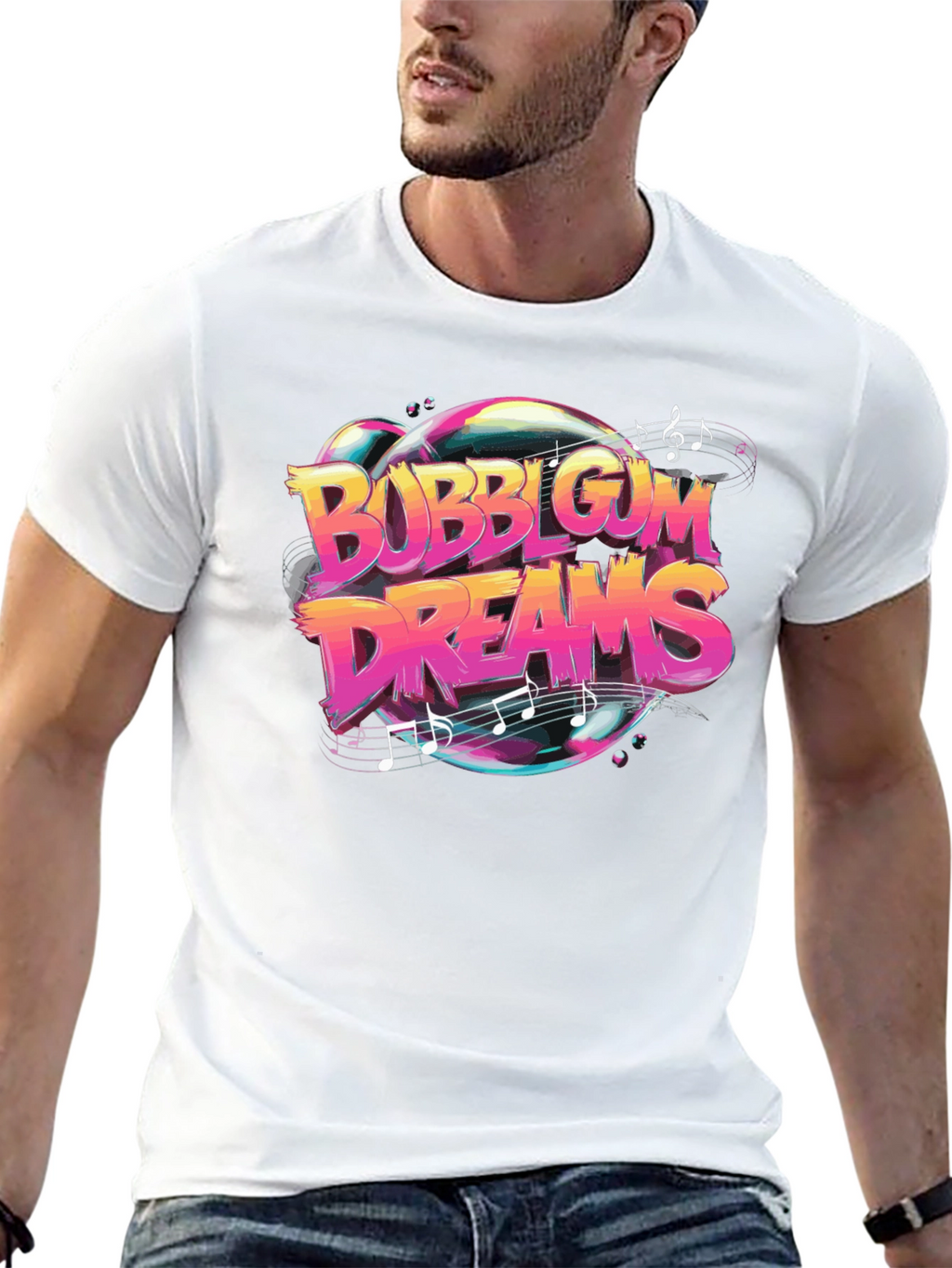Bubblegum Dreams Graphic T-Shirt