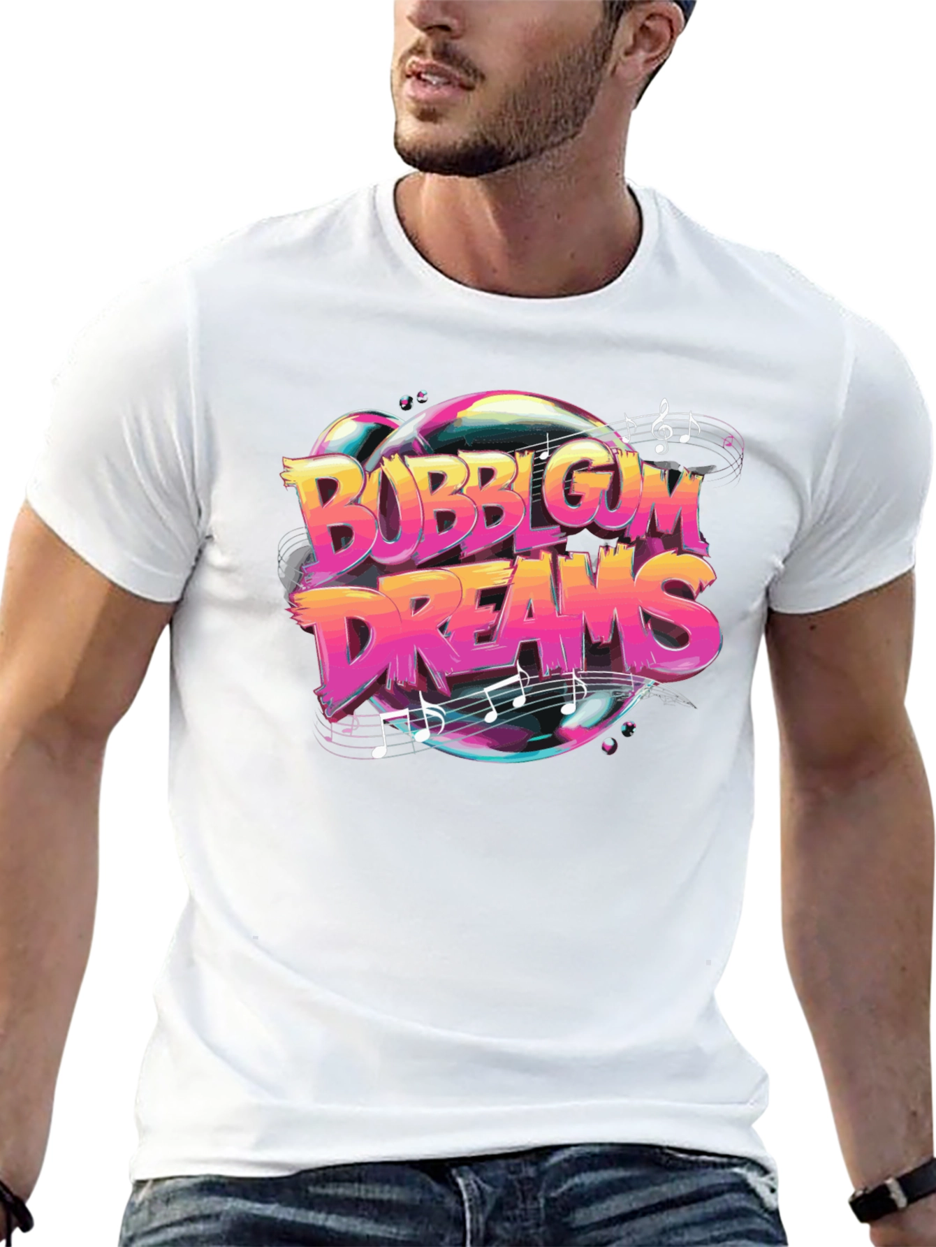 Bubblegum Dreams Graphic T-Shirt