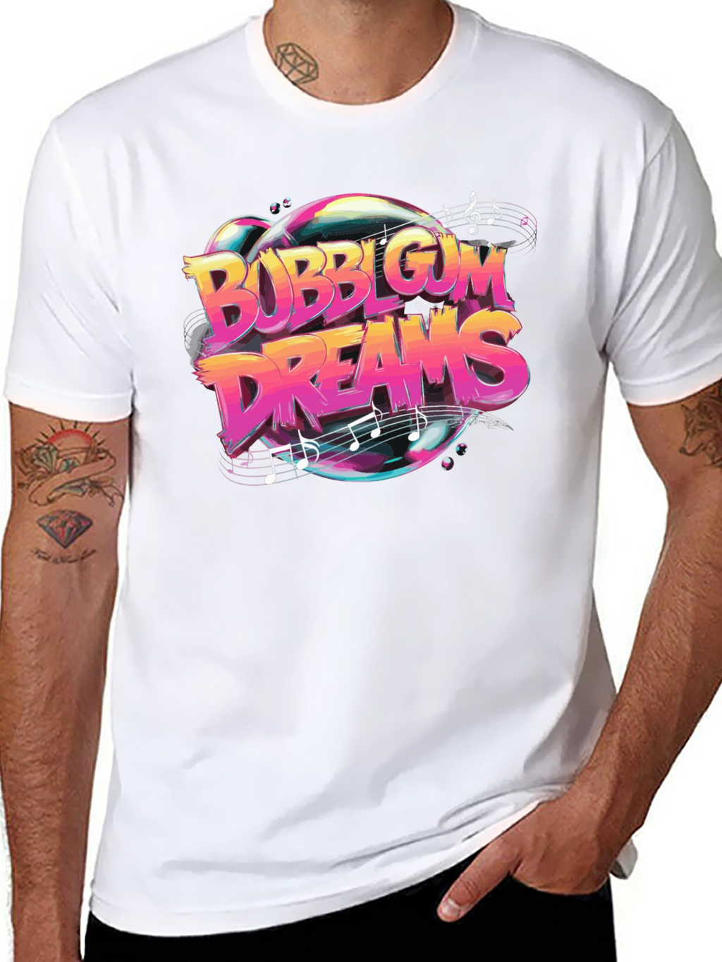 Bubblegum Dreams Graphic T-Shirt