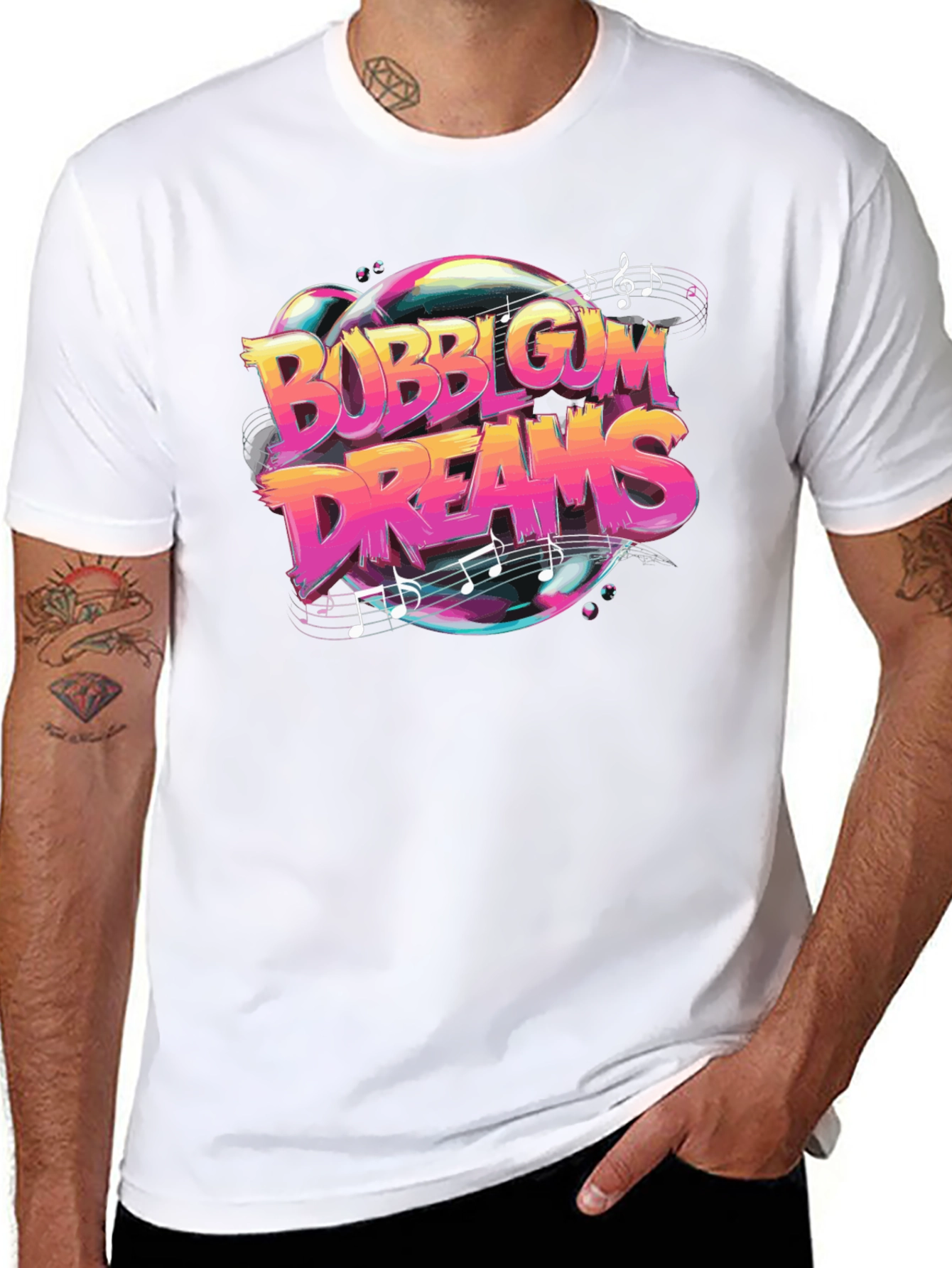 Bubblegum Dreams Graphic T-Shirt