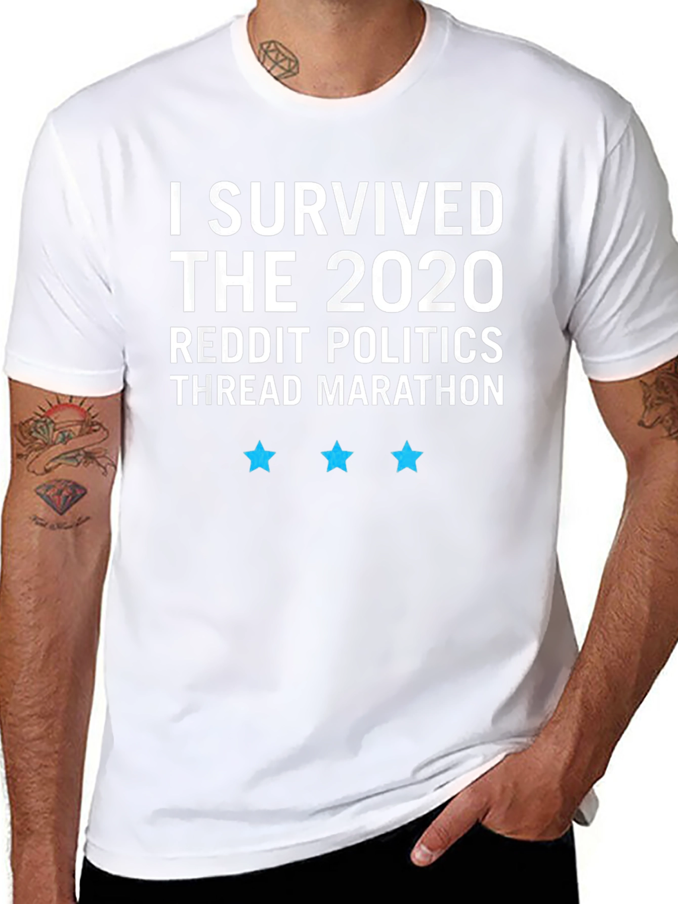 I Survived The 2020 Reddit Politics T-Shirt