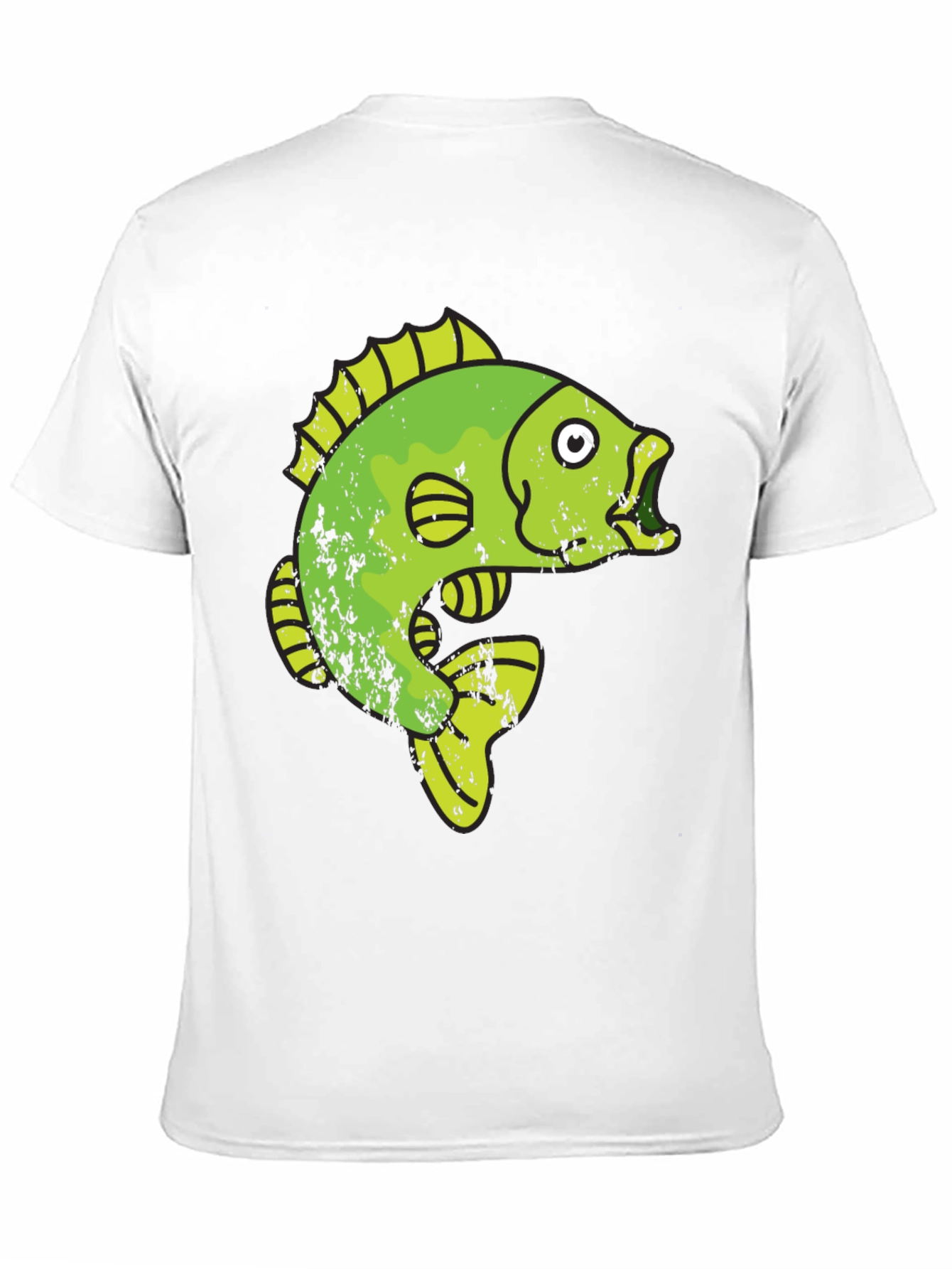 Funky Fish Graphic Tee - Black