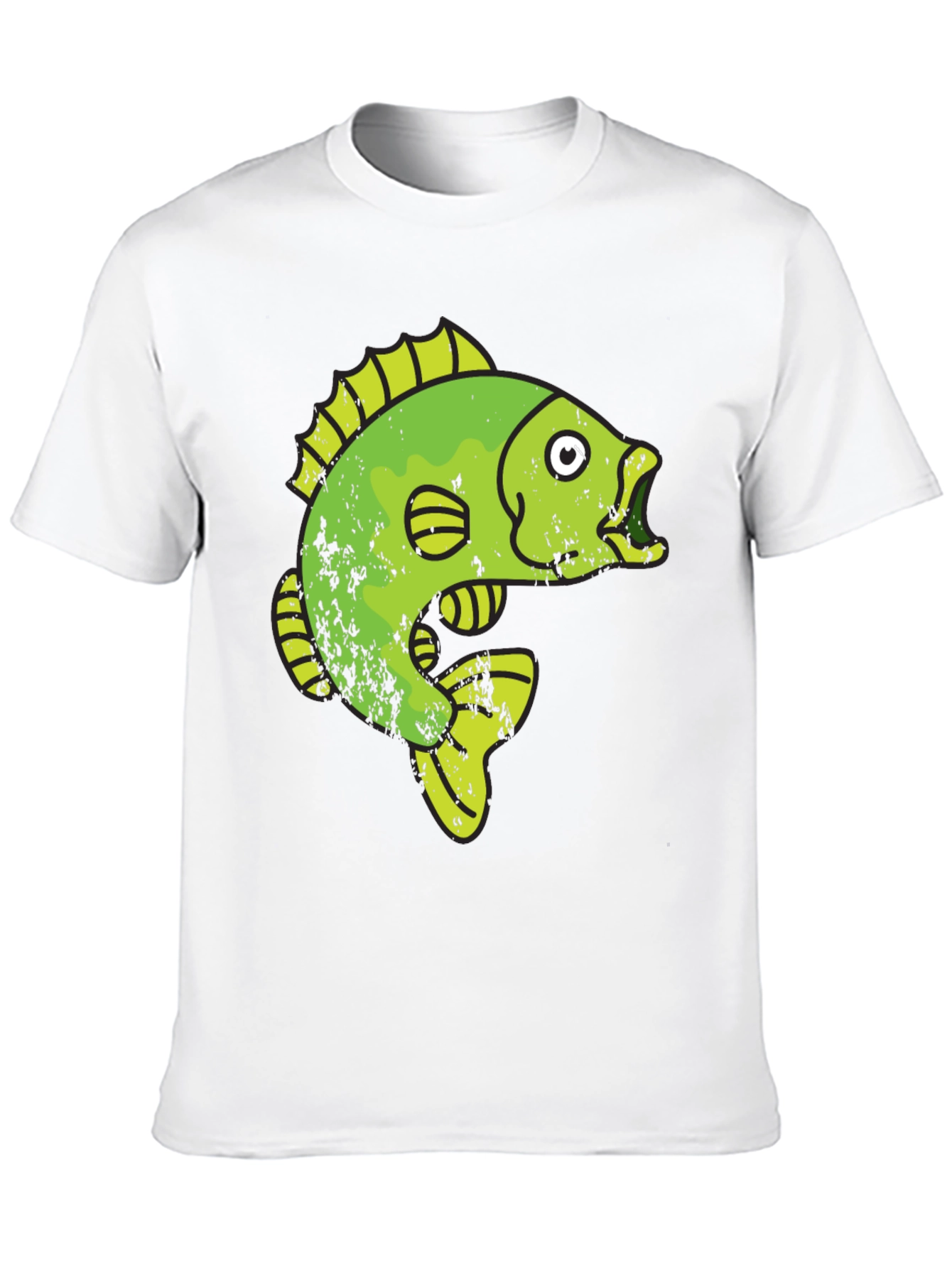 Funky Fish Graphic Tee - Black