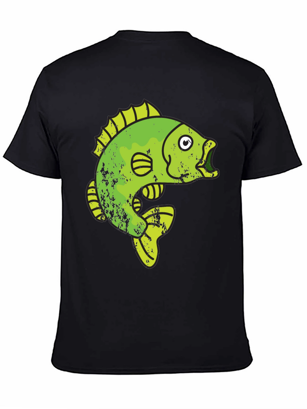 Funky Fish Graphic Tee - Black