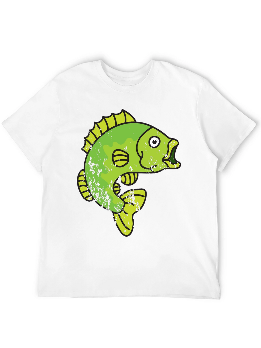 Funky Fish Graphic Tee - Black