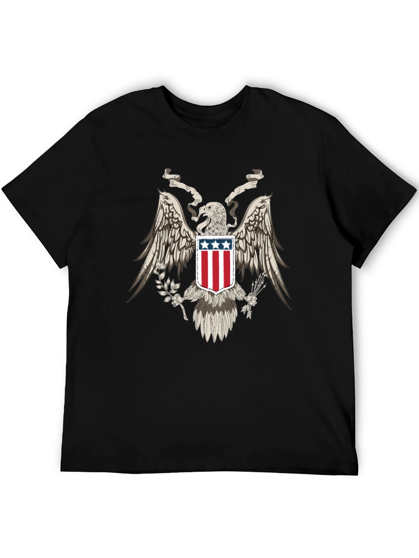 American Eagle Graphic T-Shirt Patriotic Design