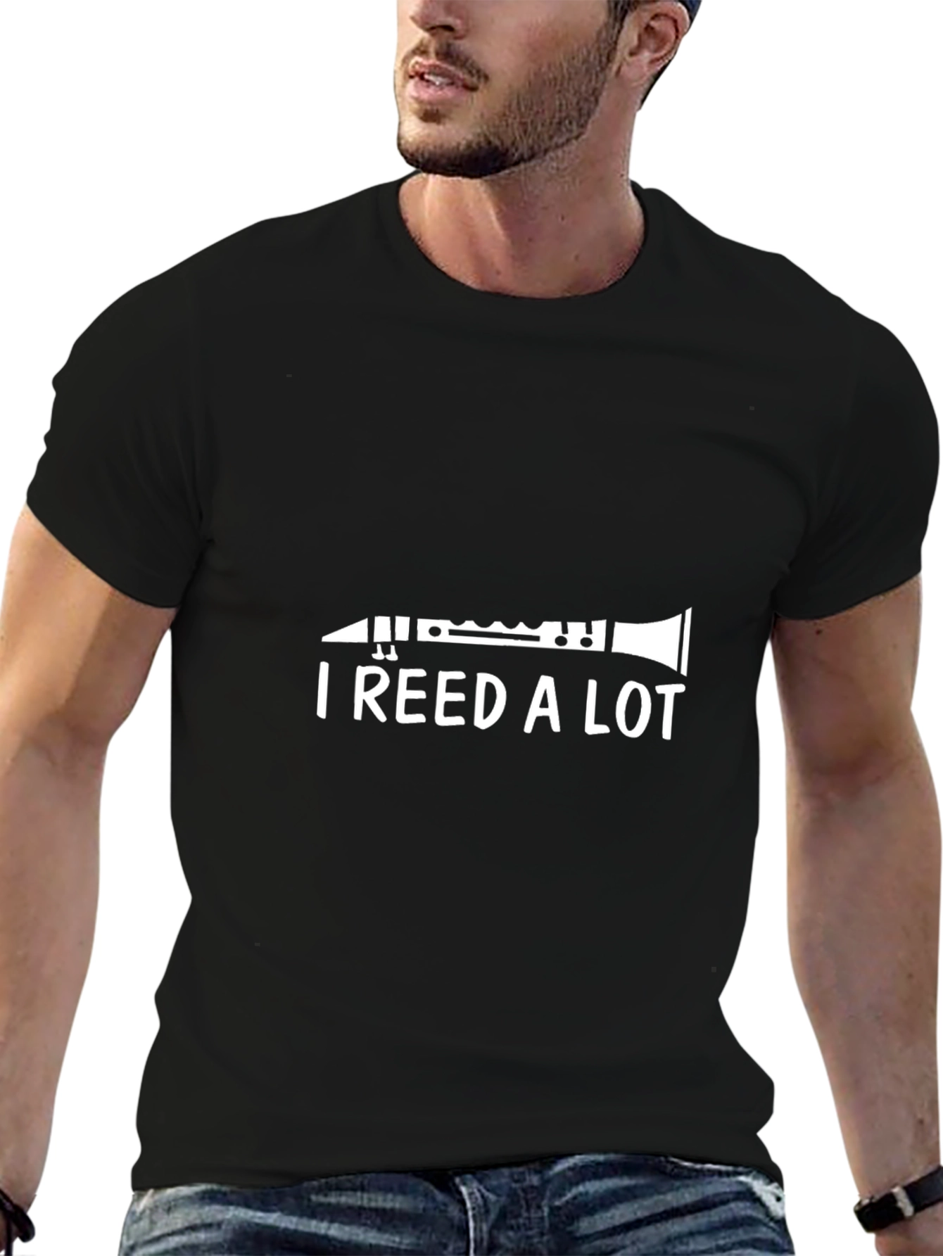 I Reed A Lot Clarinet Musician T-Shirt