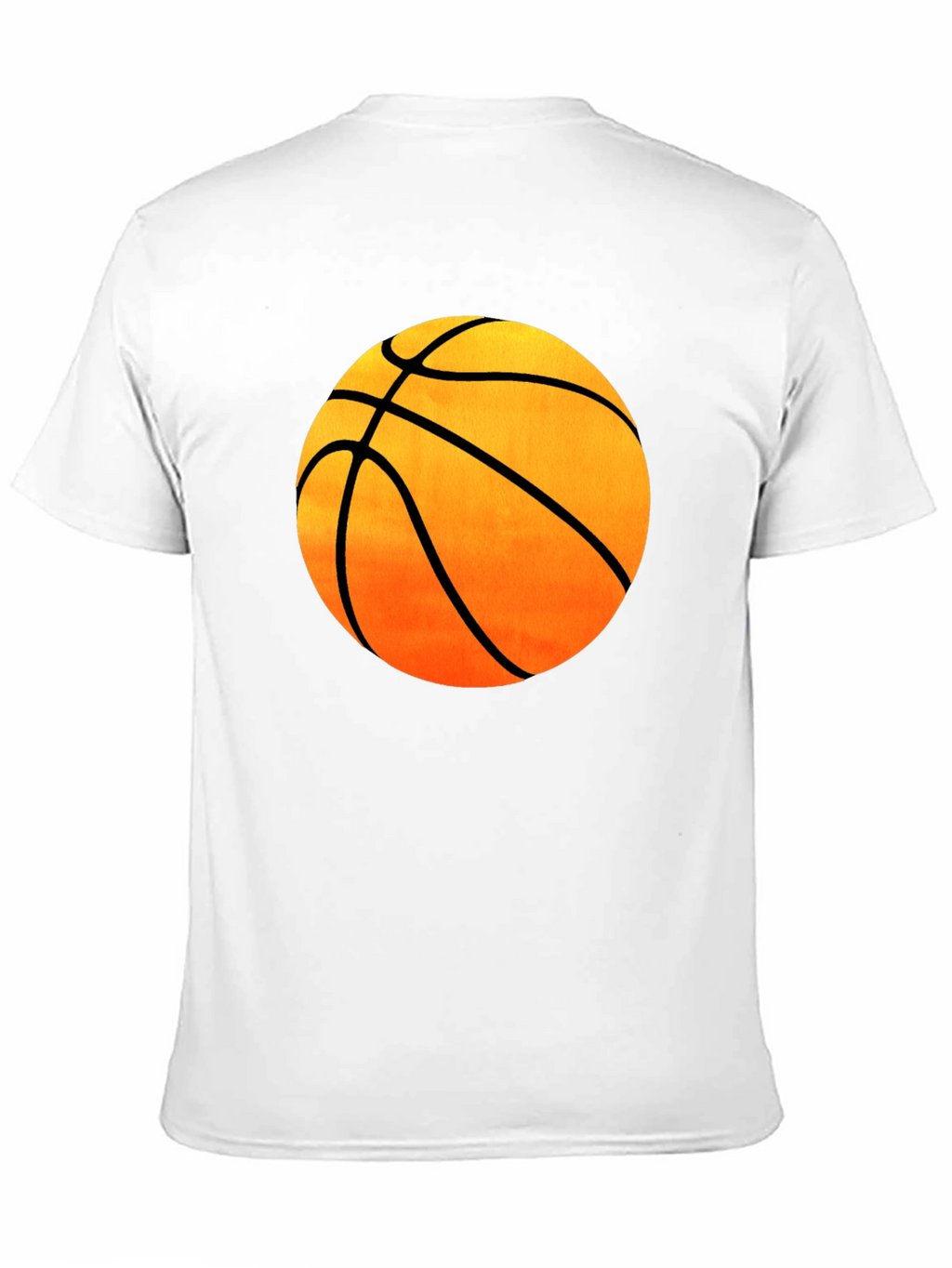 Basketball Graphic Black T-Shirt