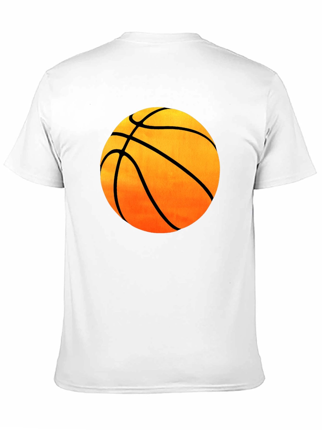 Basketball Graphic Black T-Shirt