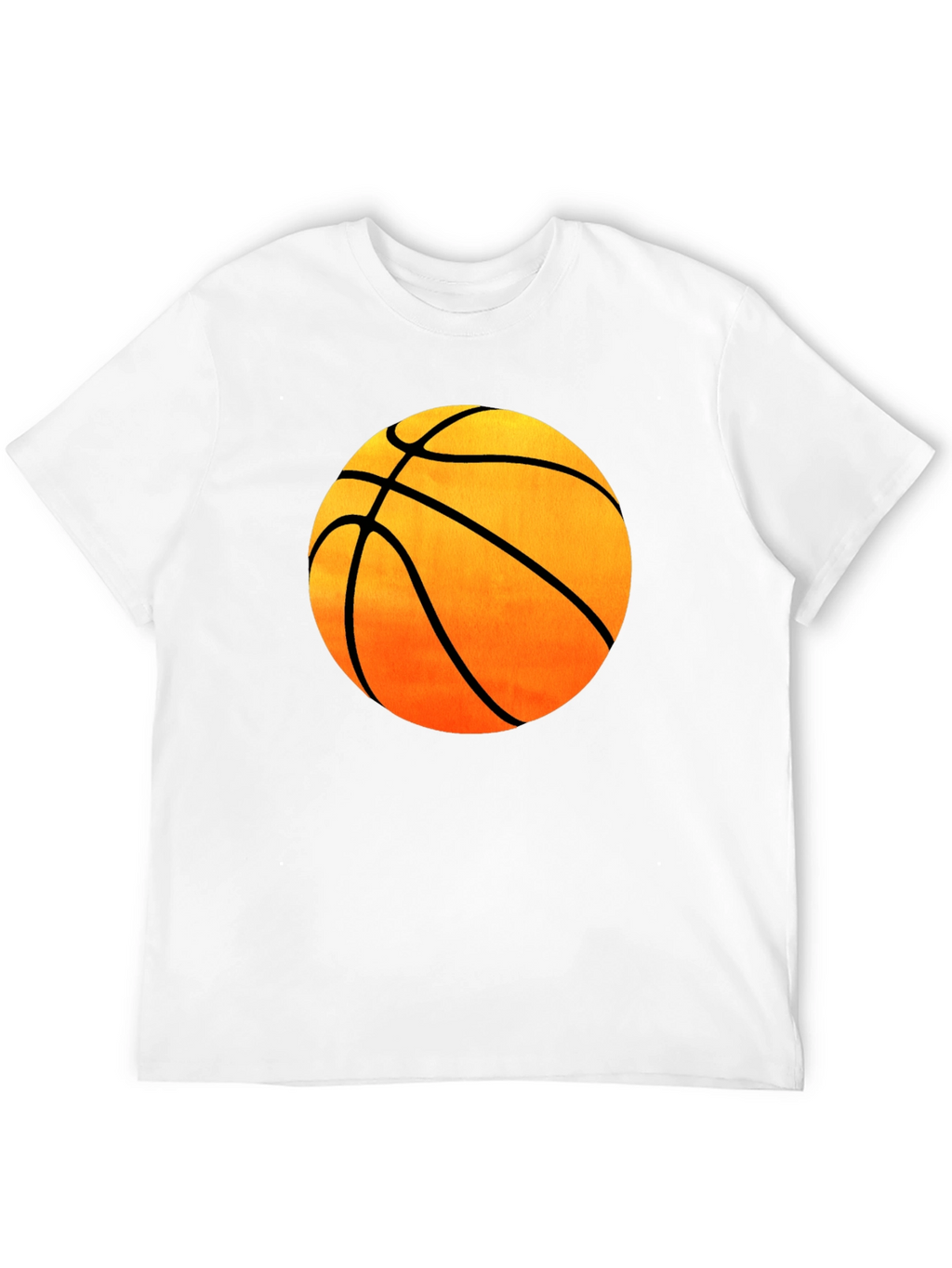 Basketball Graphic Black T-Shirt