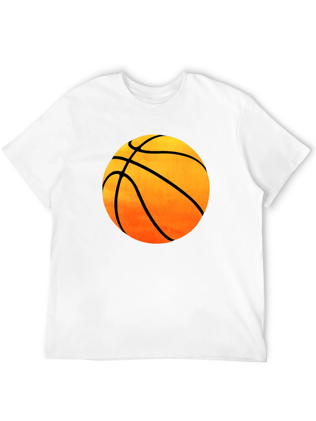 Basketball Graphic Black T-Shirt