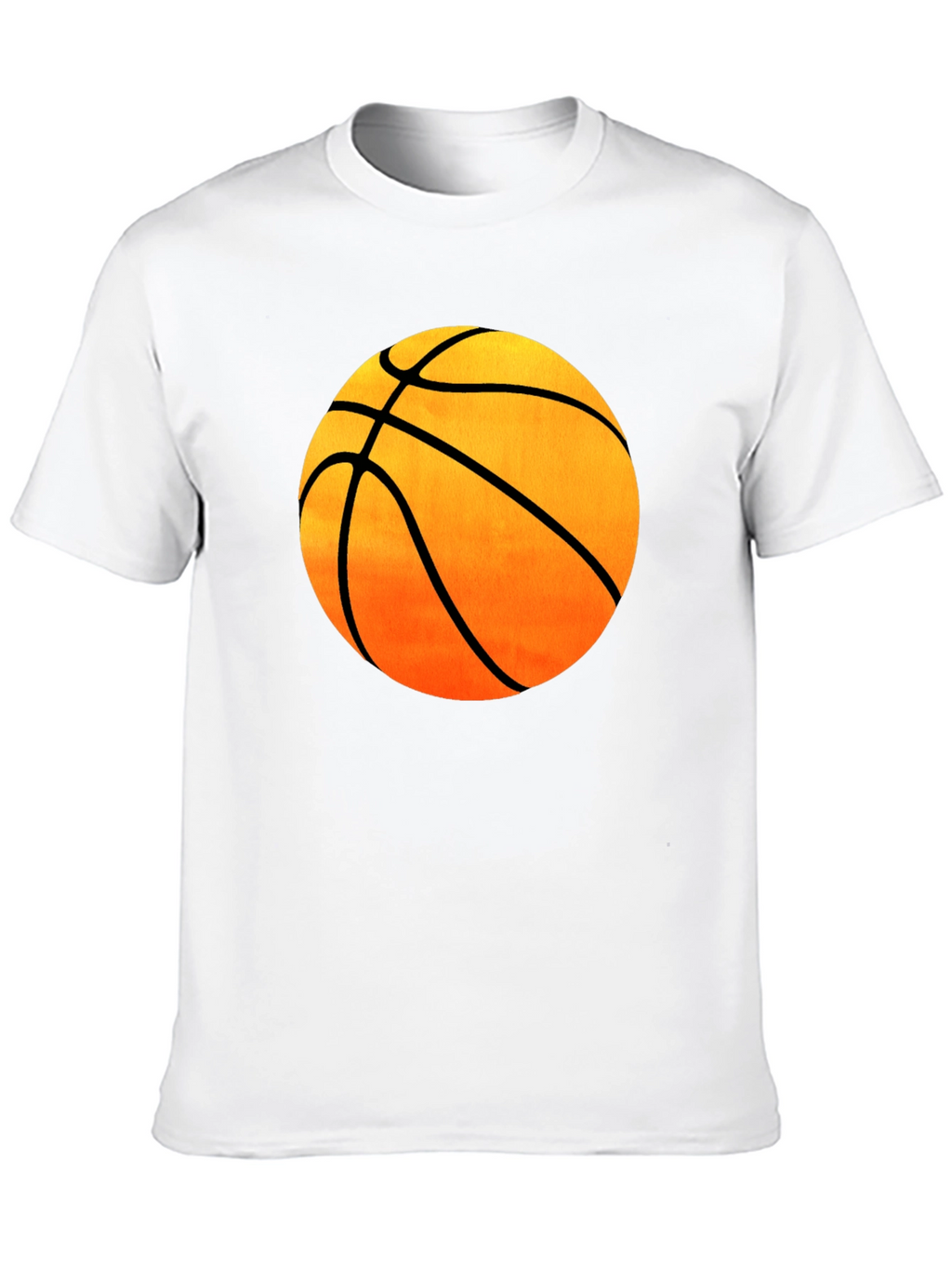 Basketball Graphic Black T-Shirt