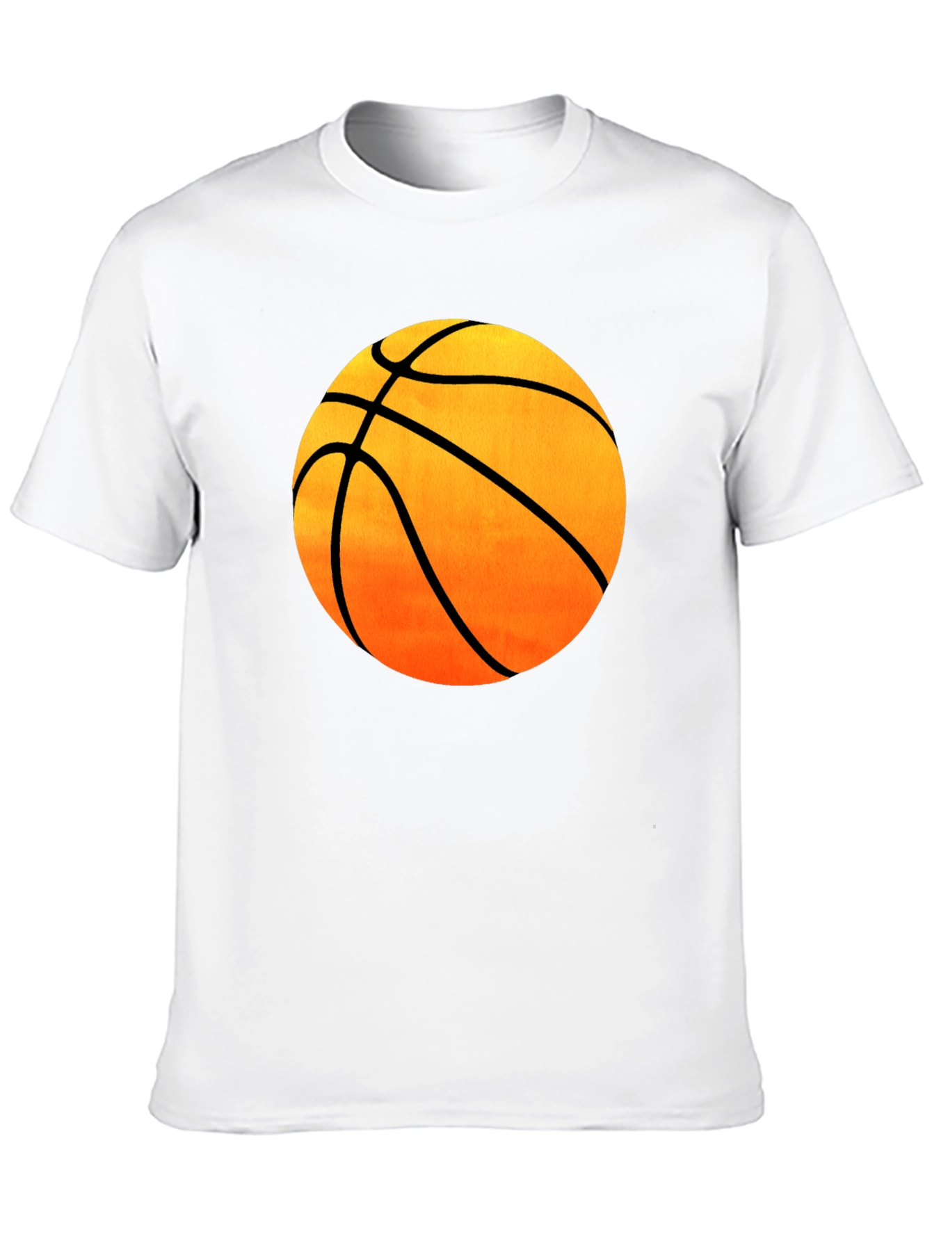 Basketball Graphic Black T-Shirt