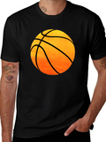 Basketball Graphic Black T-Shirt
