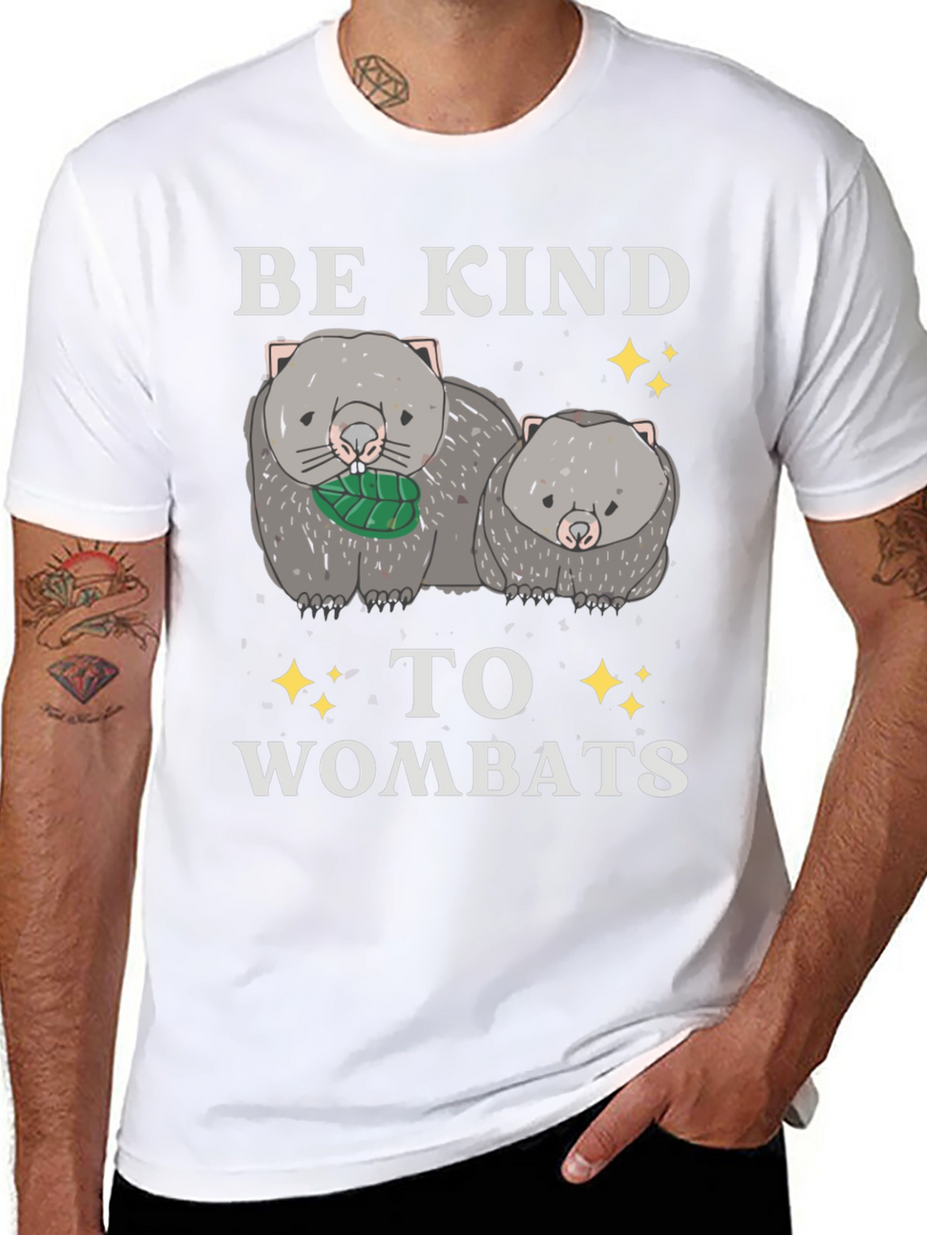Be Kind to Wombats Graphic Tee