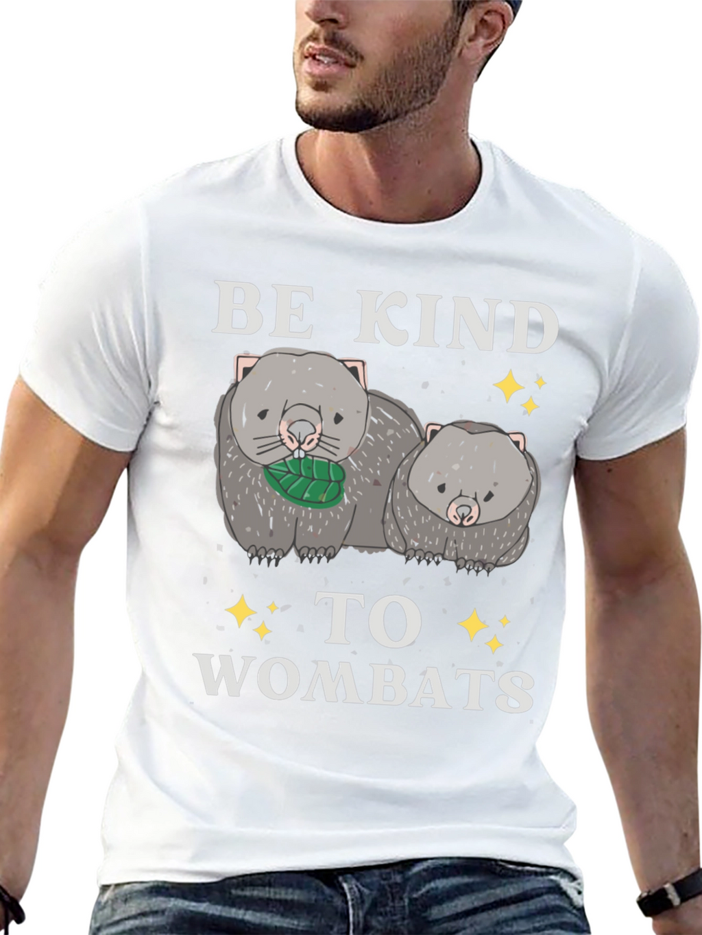 Be Kind to Wombats Graphic Tee