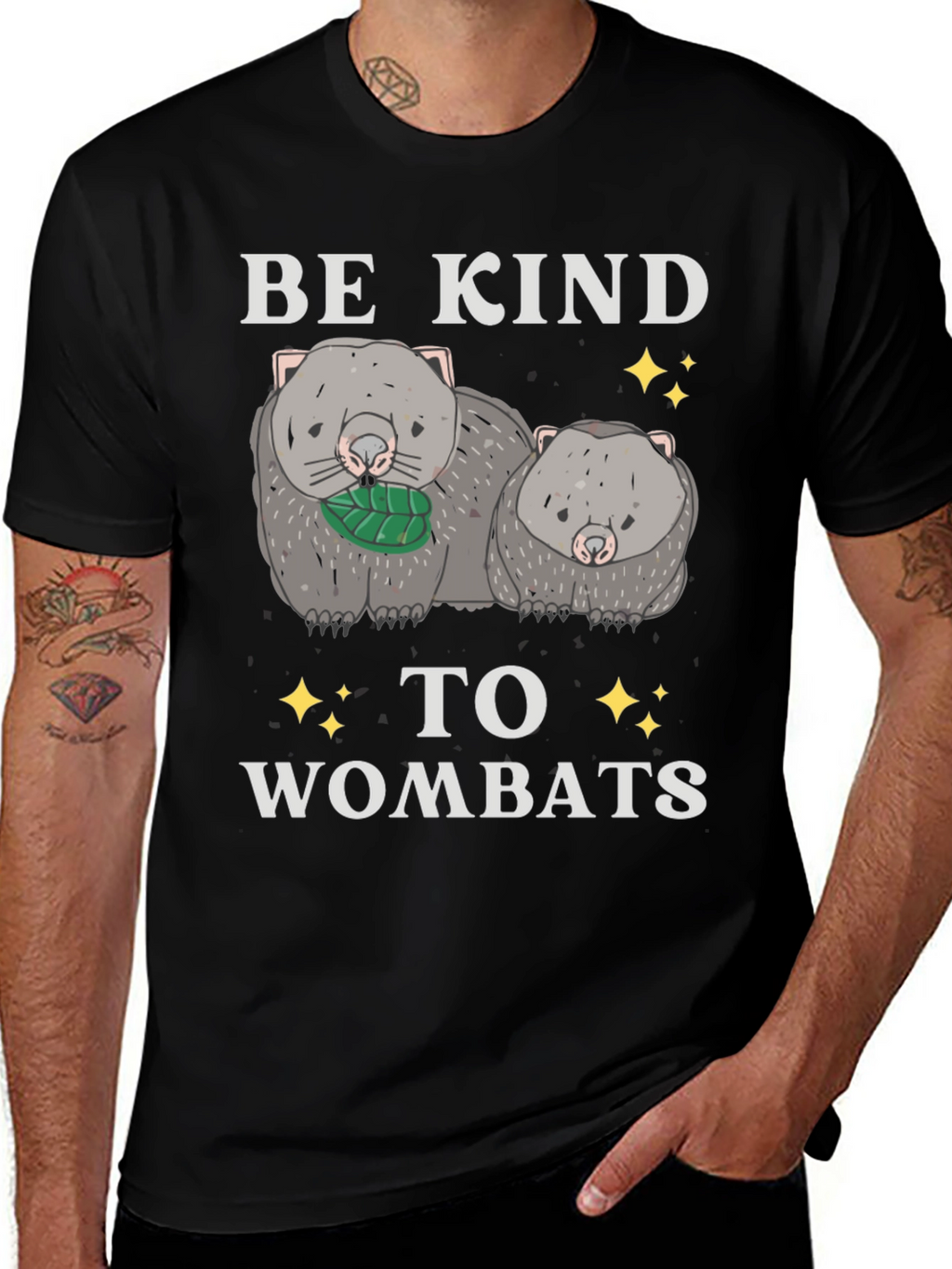 Be Kind to Wombats Graphic Tee
