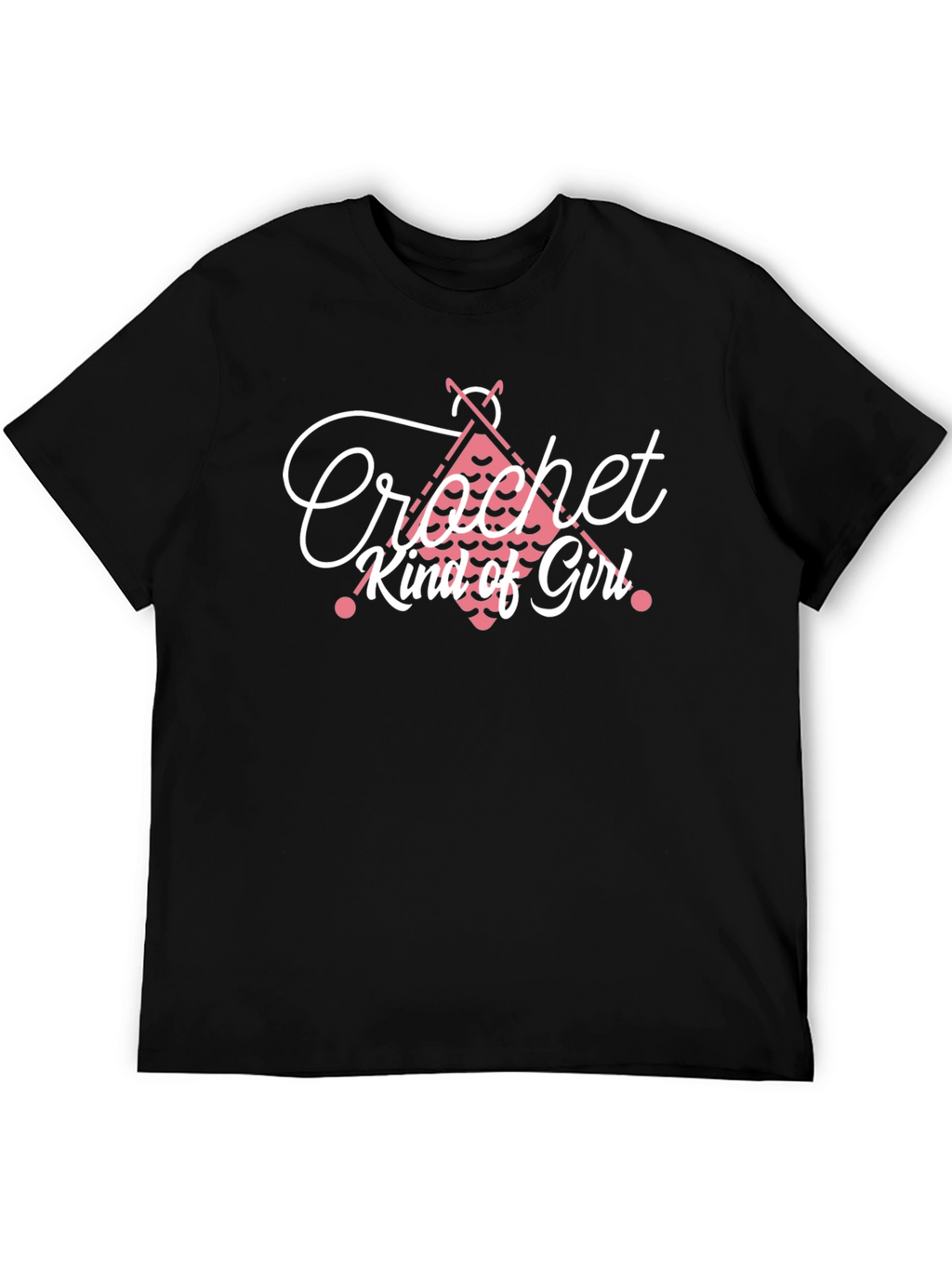 Crochet Kind of Girl T-Shirt - Trendy Design