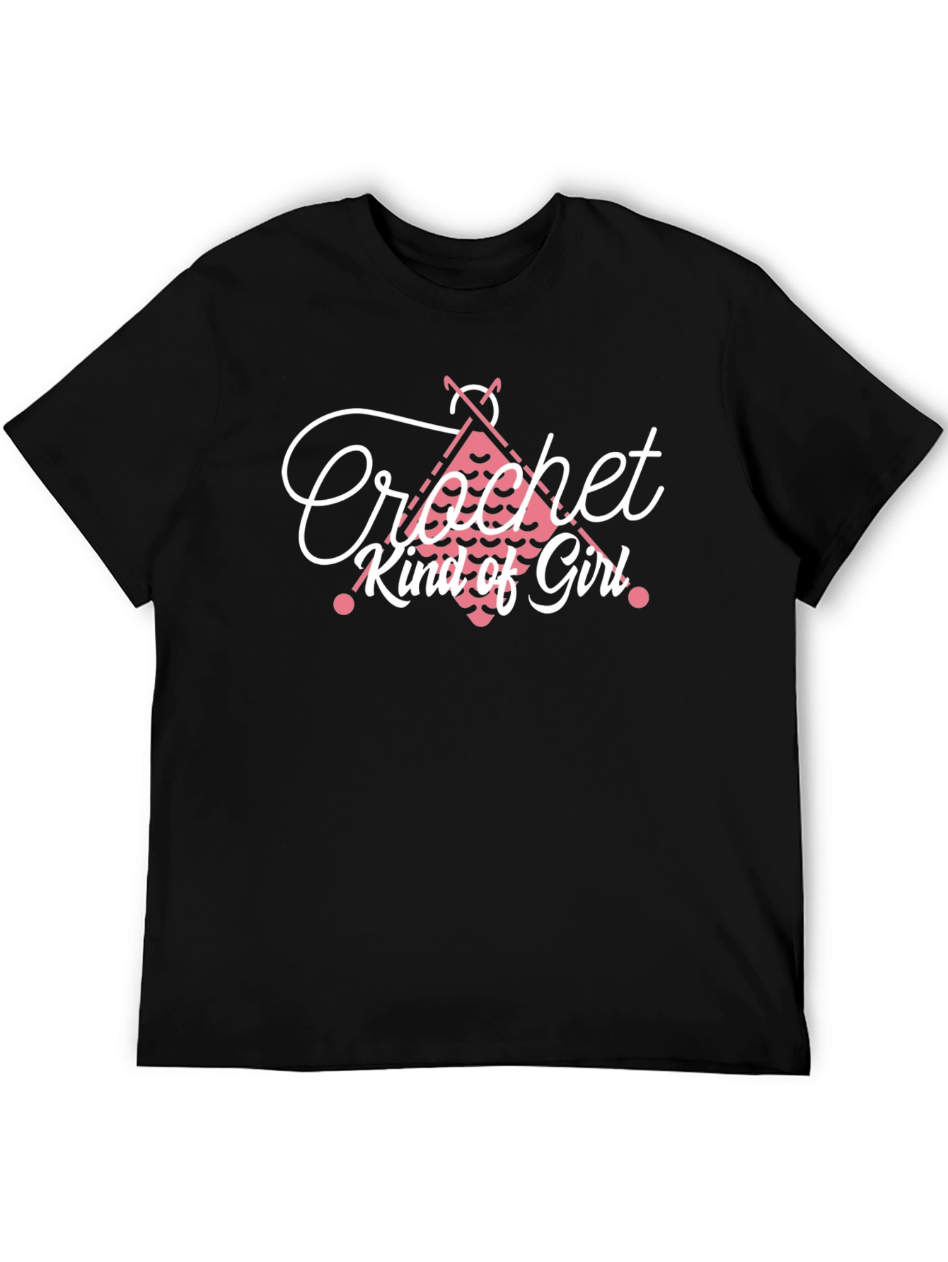 Crochet Kind of Girl T-Shirt - Trendy Design