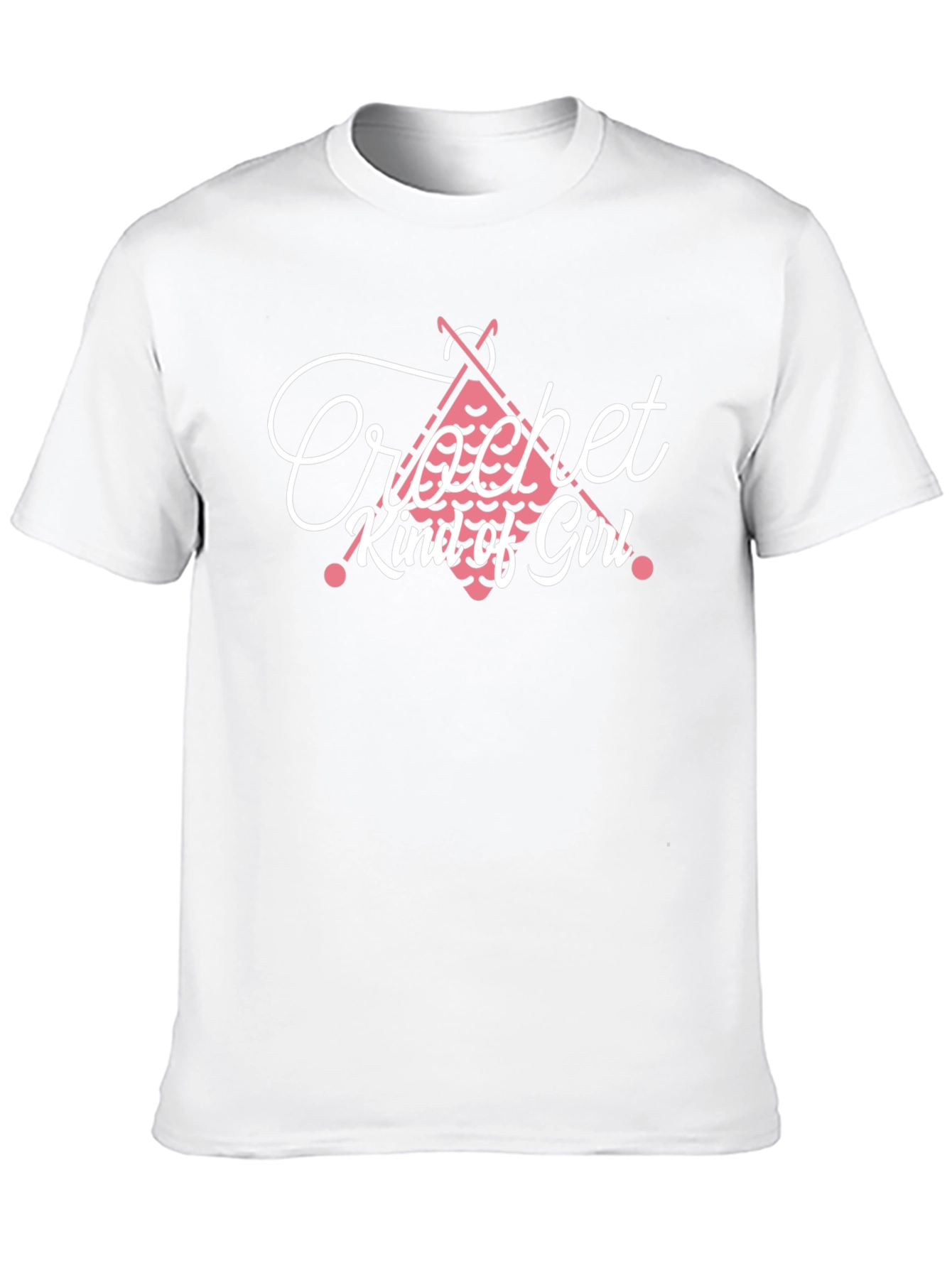 Crochet Kind of Girl T-Shirt - Trendy Design