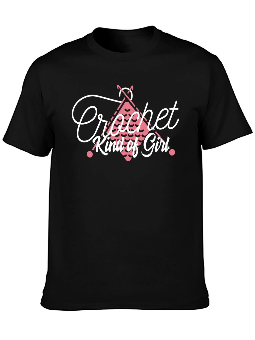 Crochet Kind of Girl T-Shirt - Trendy Design