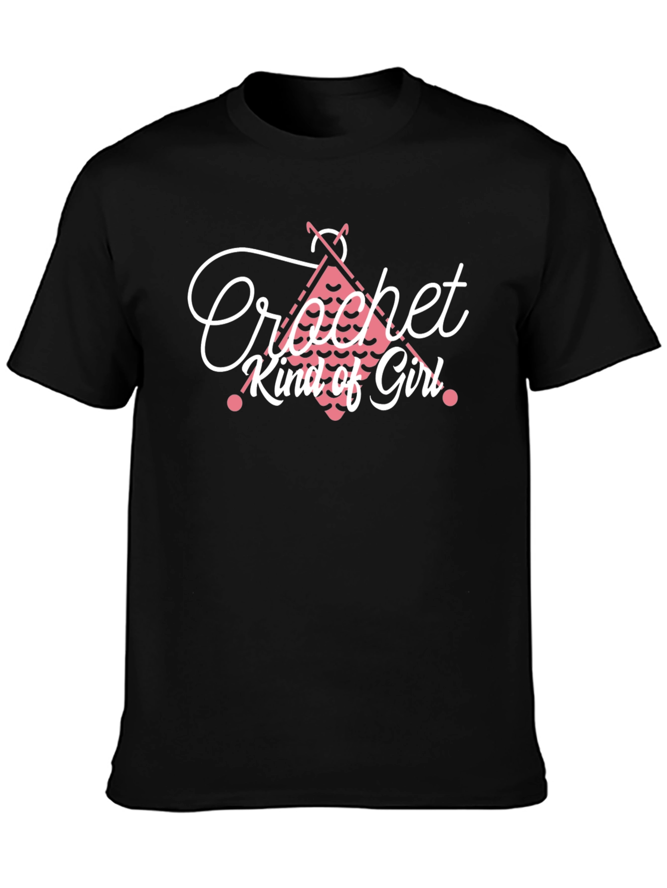 Crochet Kind of Girl T-Shirt - Trendy Design