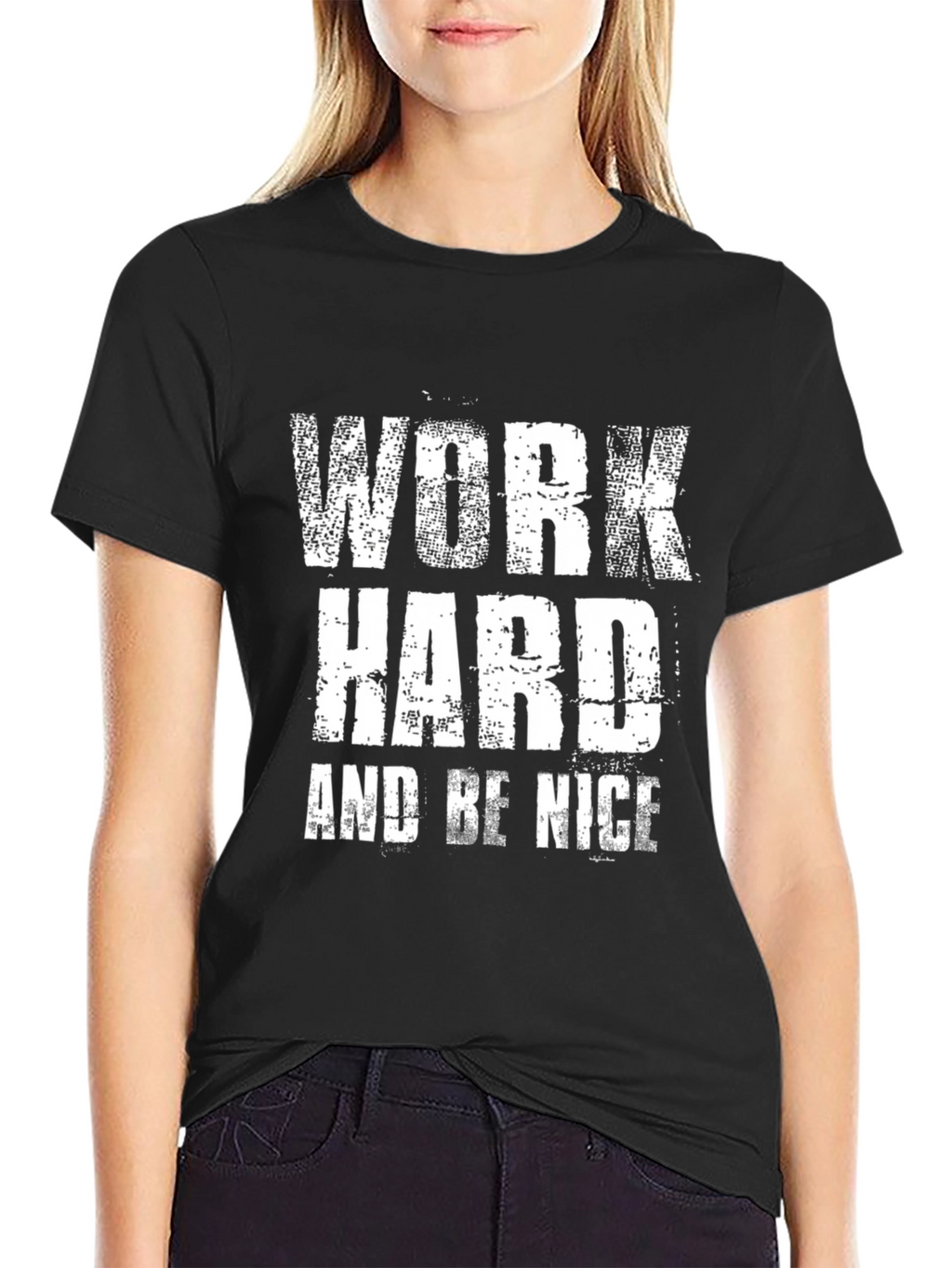 Work Hard and Be Nice Graphic T-Shirt