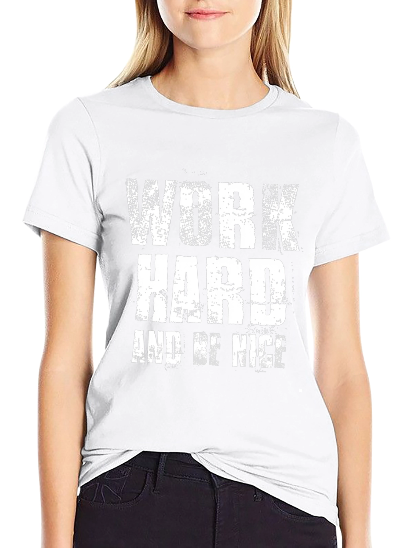 Work Hard and Be Nice Graphic T-Shirt