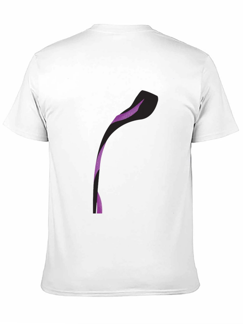 Abstract Design Black T-Shirt