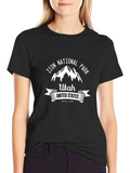 Zion National Park T-Shirt - Utah Souvenir Tee