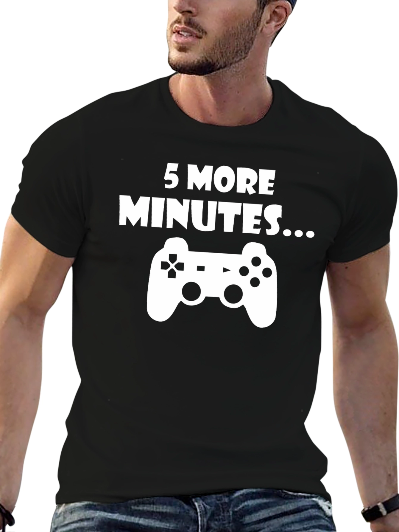 5 More Minutes Gaming T-Shirt - Gamer Tee