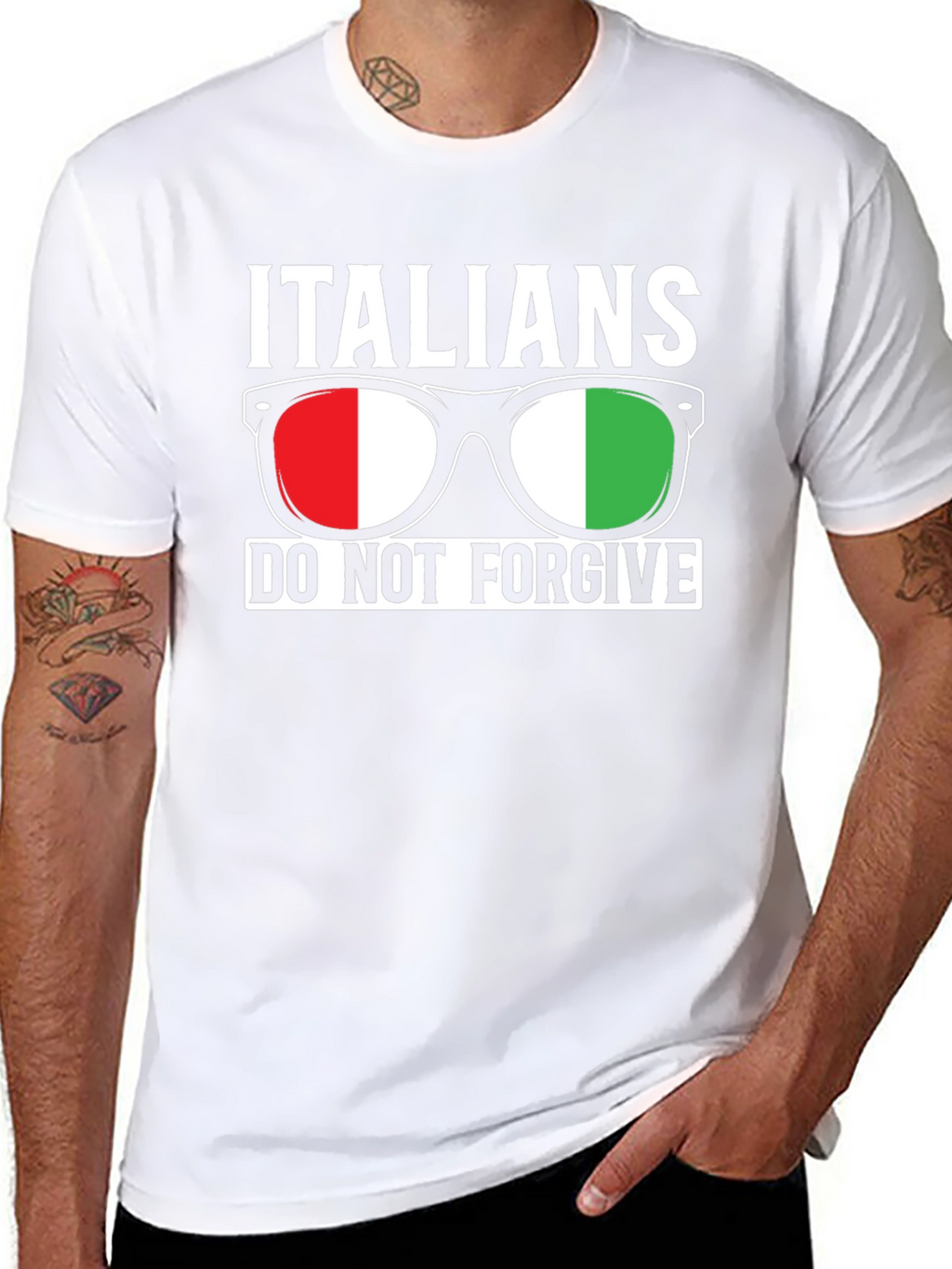 Italians Do Not Forgive Graphic T-Shirt