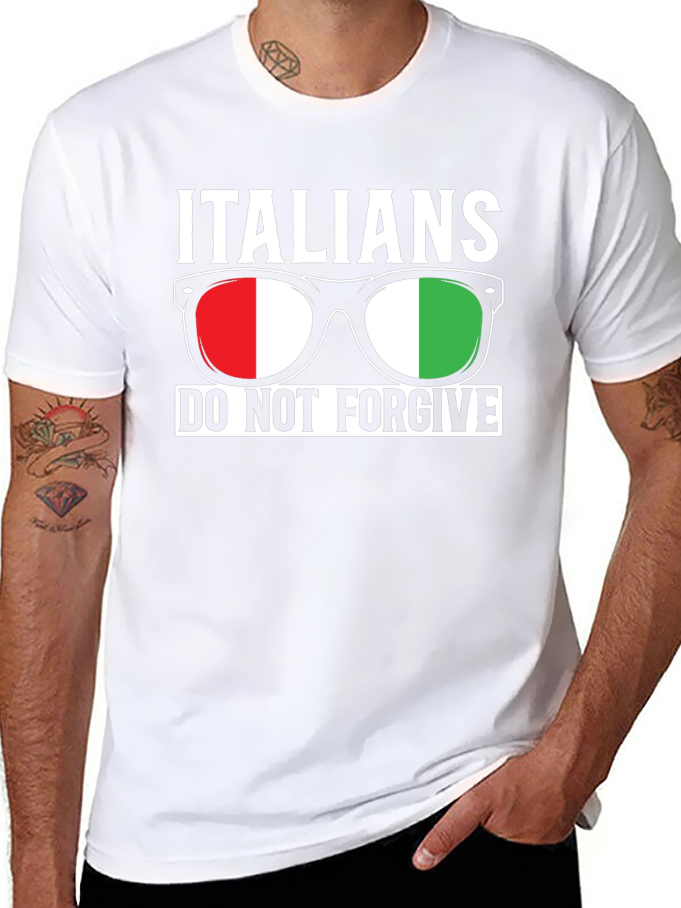 Italians Do Not Forgive Graphic T-Shirt
