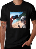 Alien Selfie T-Shirt - Beach Vacation