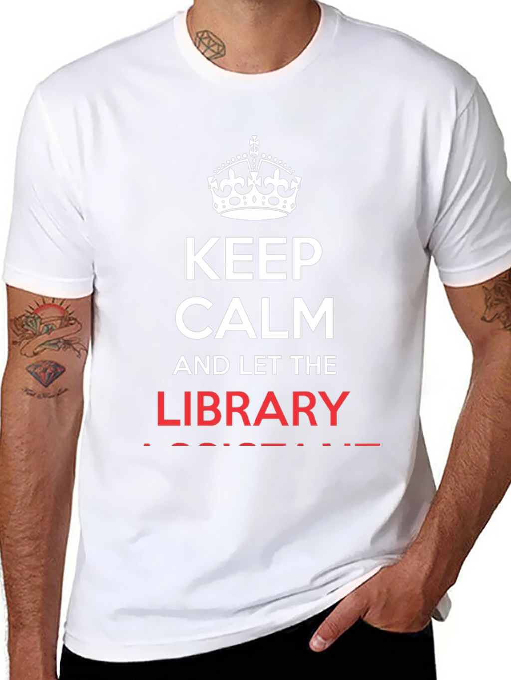 Keep Calm Library T-Shirt