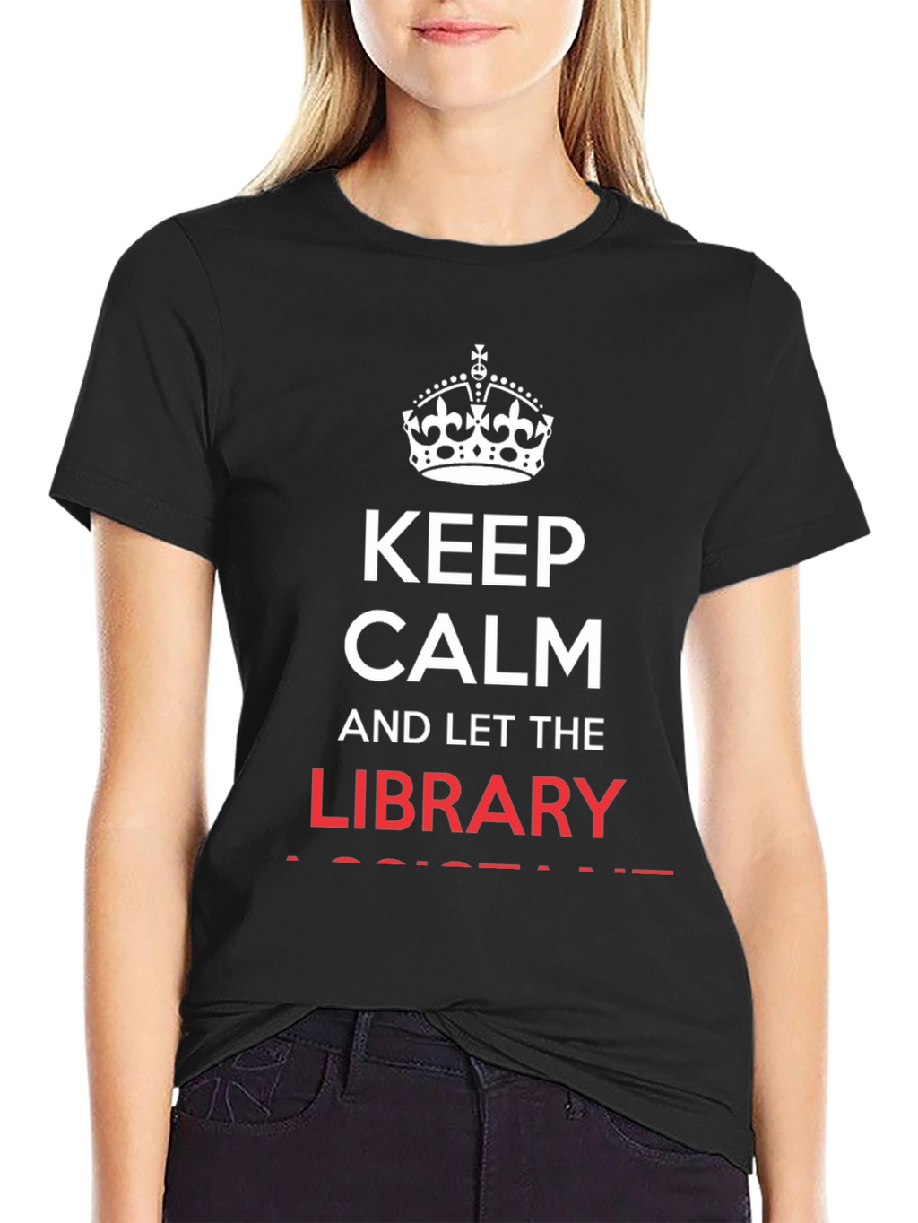 Keep Calm Library T-Shirt
