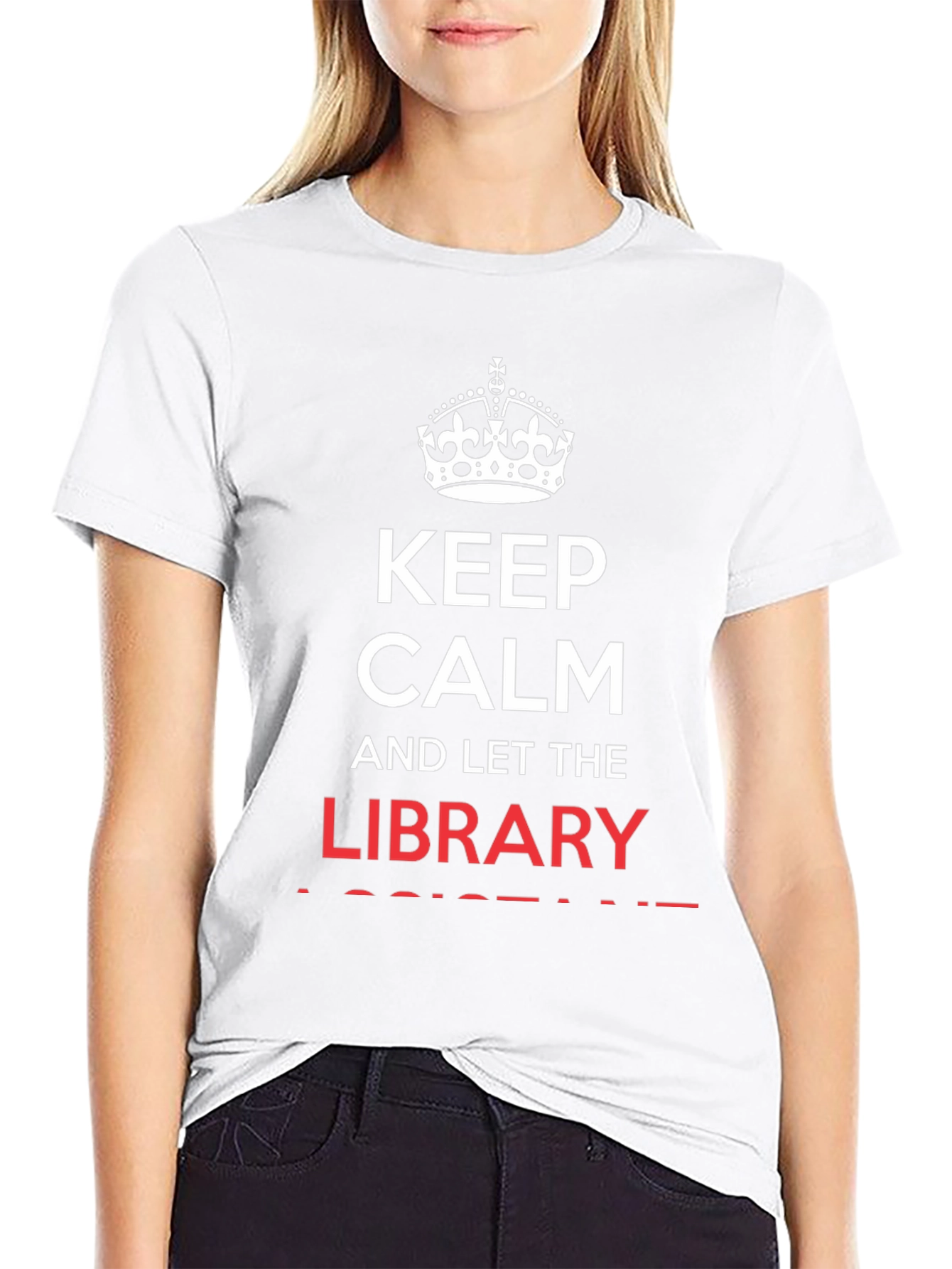 Keep Calm Library T-Shirt