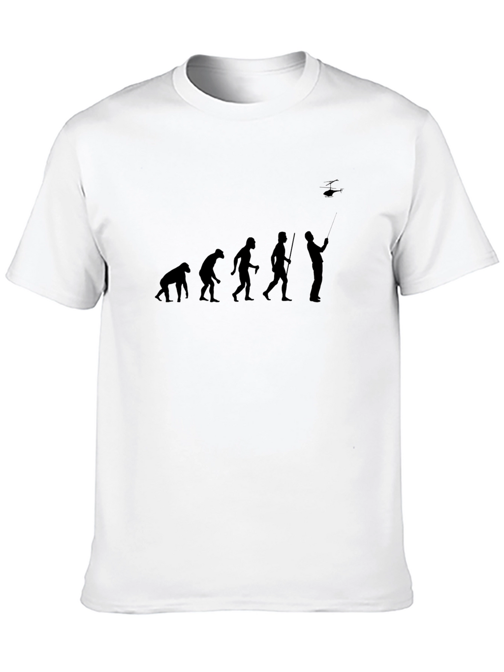 Evolution Phone Black T-Shirt