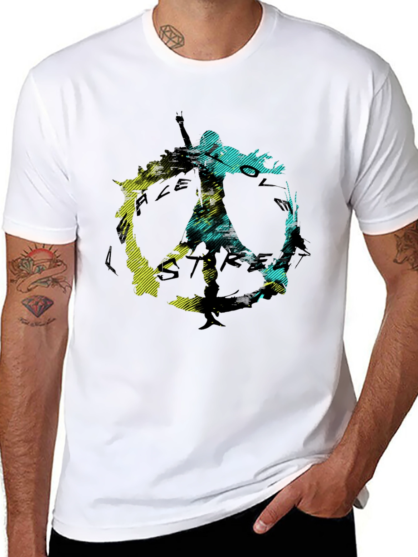 Peace Love Strike T-Shirt