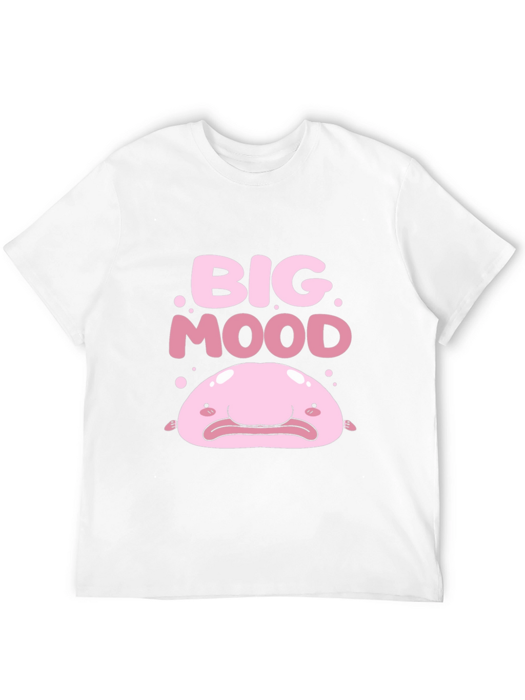 Big Mood Blobfish Graphic Tee - Black