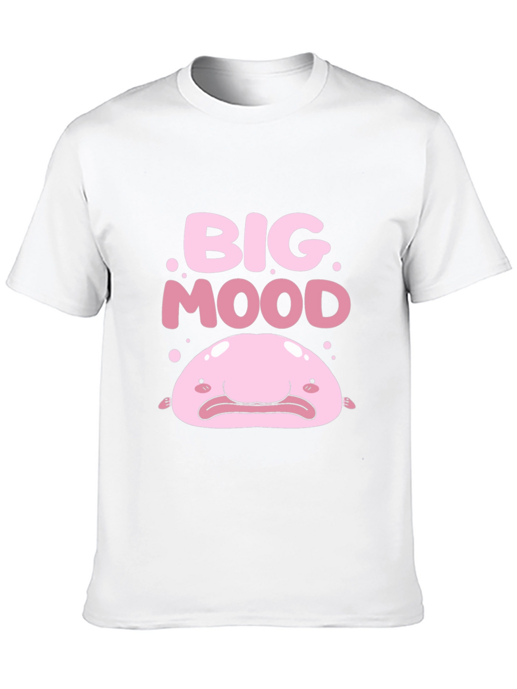 Big Mood Blobfish Graphic Tee - Black