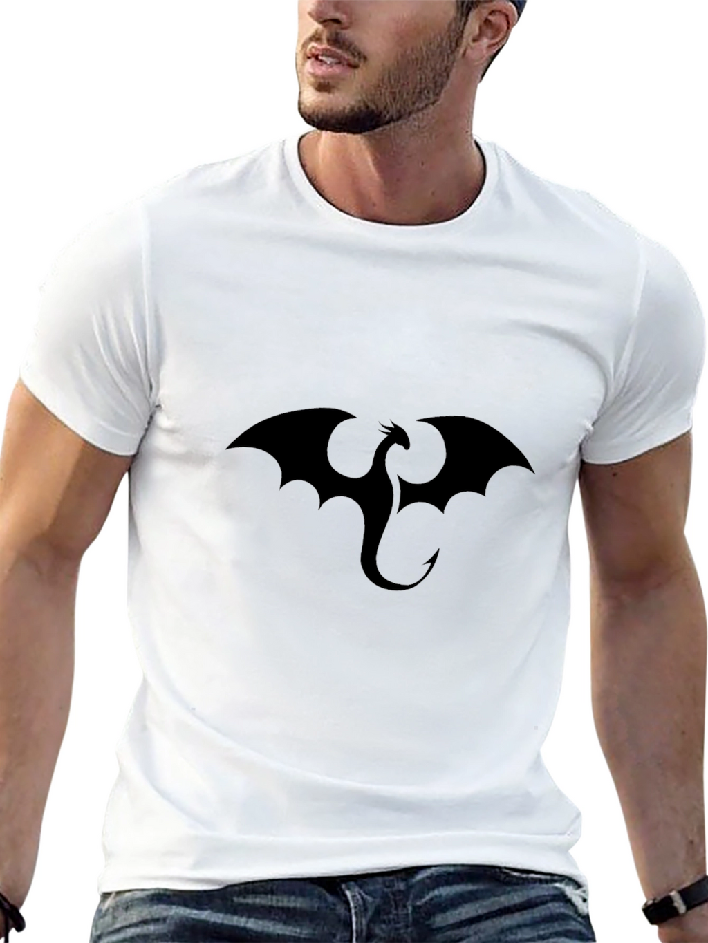 Black Dragon Graphic T-Shirt