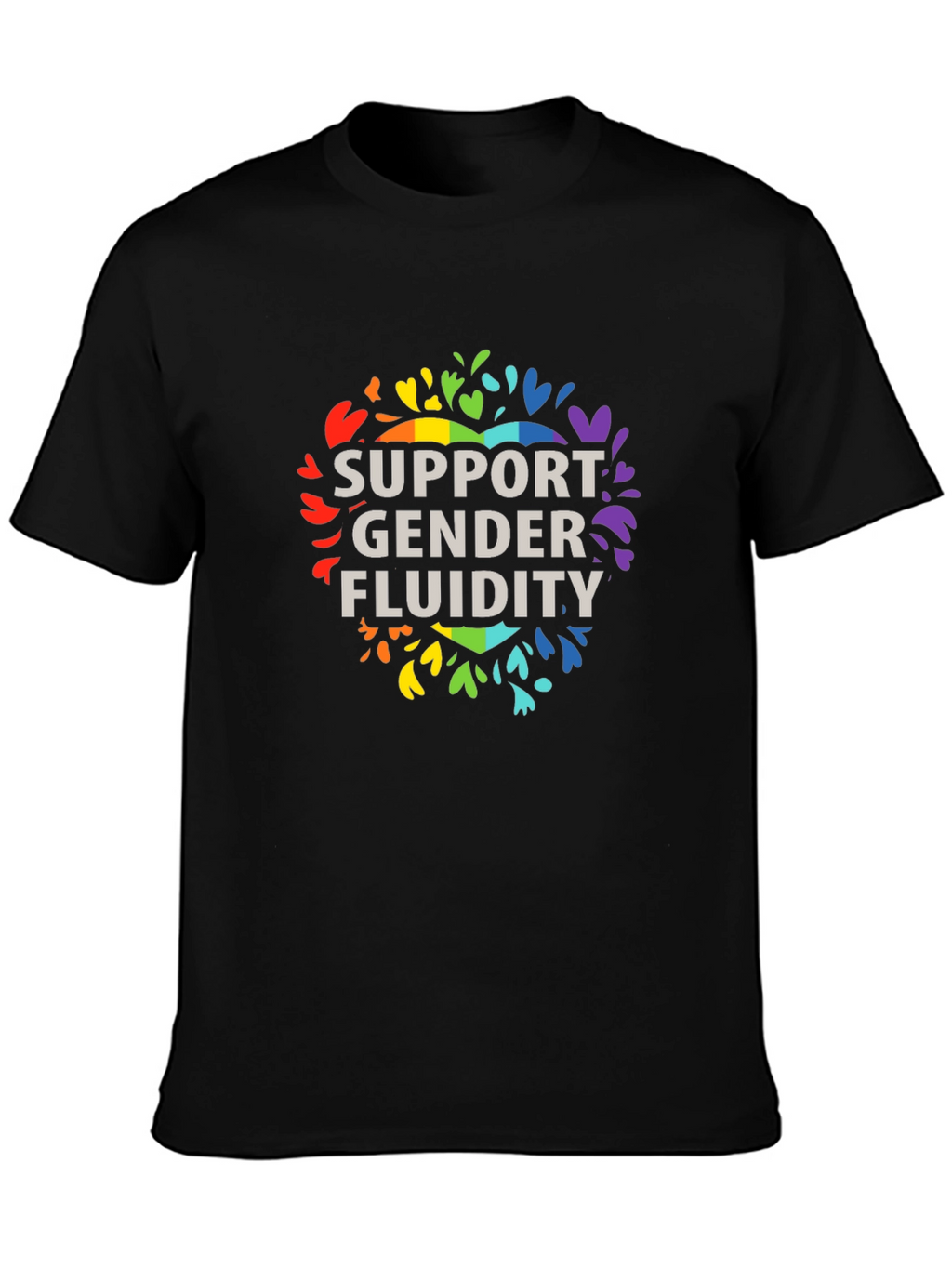 Support Gender Fluidity Pride T-Shirt