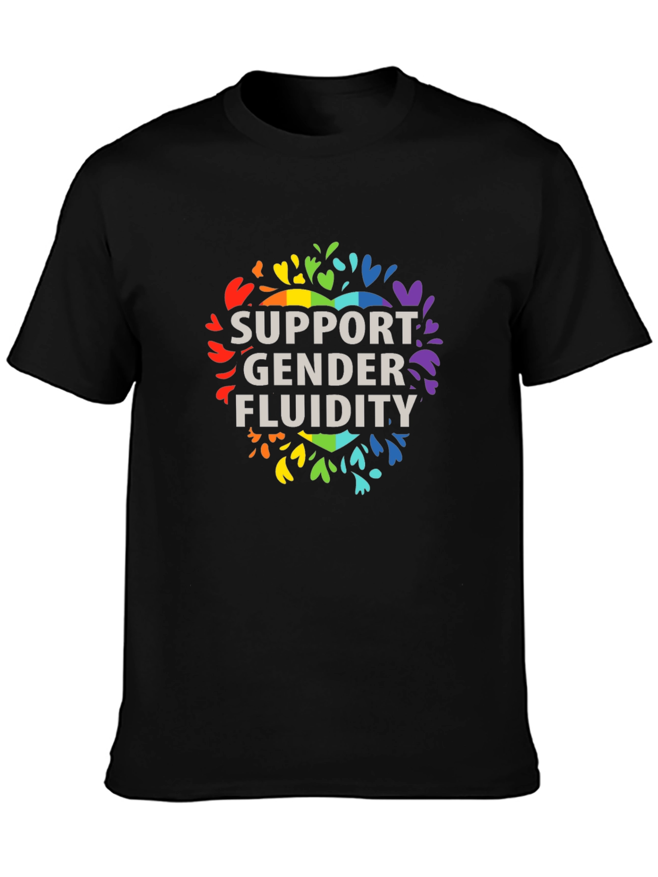 Support Gender Fluidity Pride T-Shirt