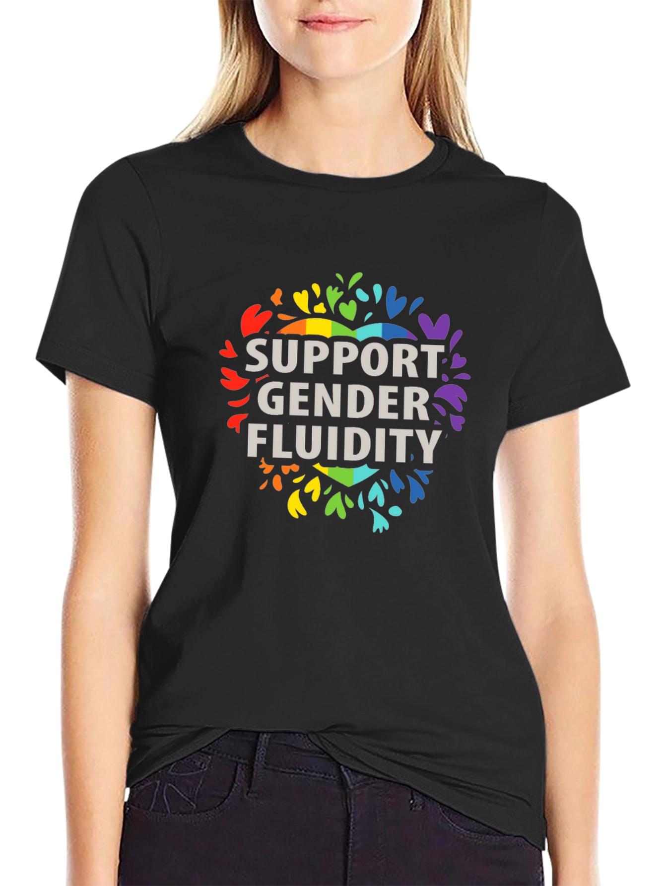 Support Gender Fluidity Pride T-Shirt
