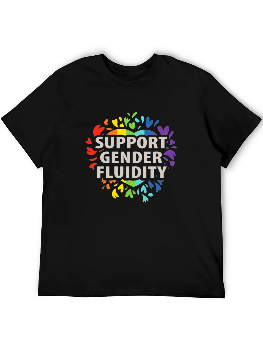 Support Gender Fluidity Pride T-Shirt